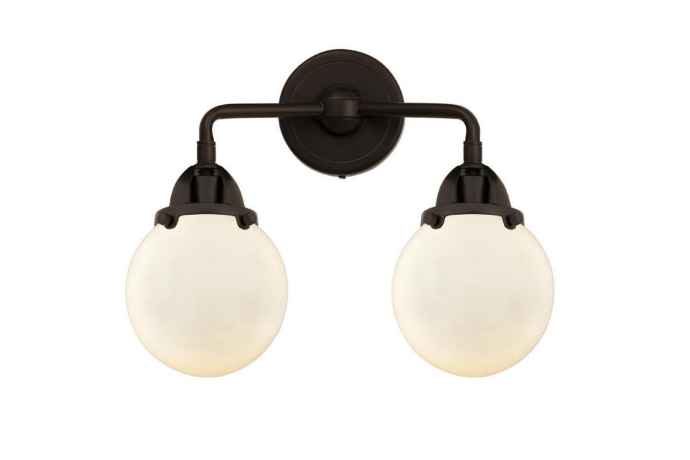 Beacon - 2 Light - 14 inch - Oil Rubbed Bronze - Bath Vanity Light