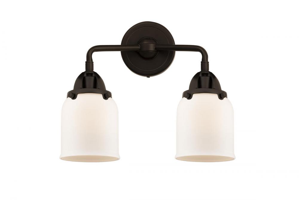 Bell - 2 Light - 13 inch - Oil Rubbed Bronze - Bath Vanity Light