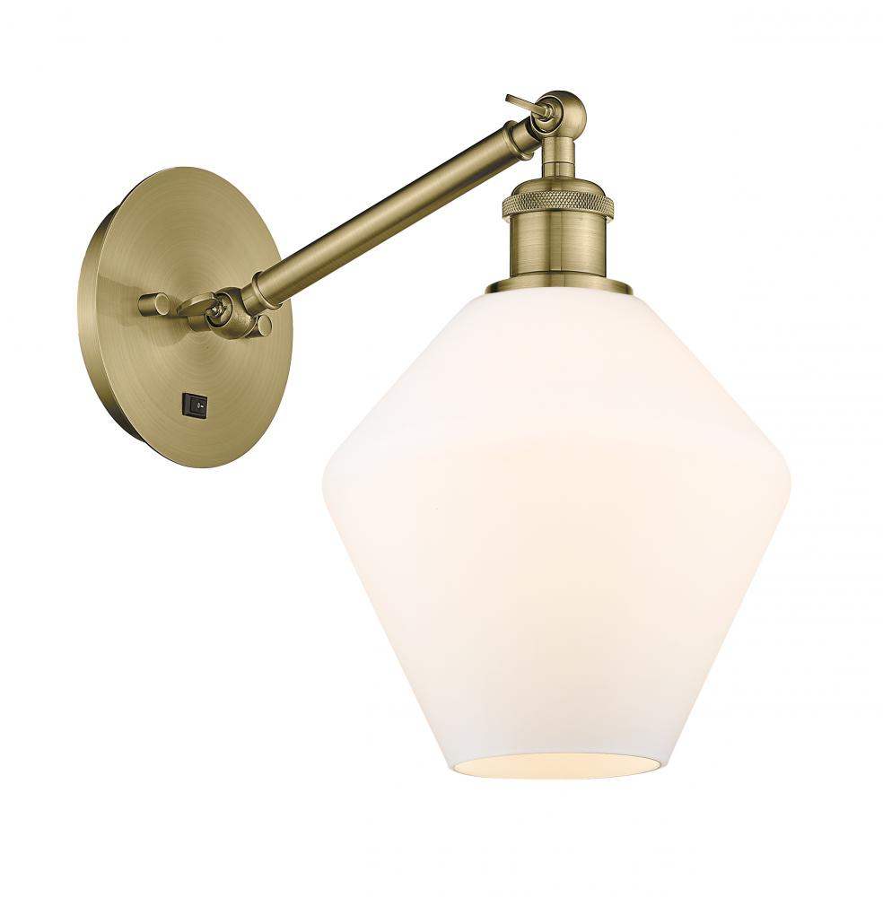 Cindyrella - 1 Light - 8 inch - Brushed Satin Nickel - Sconce