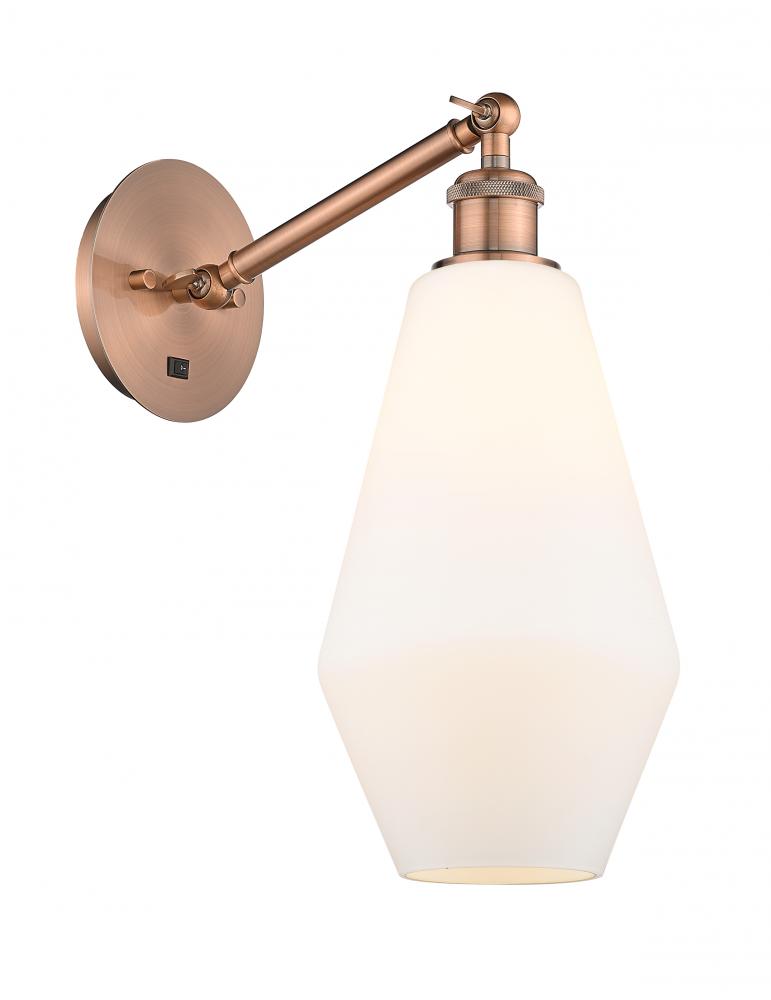 Cindyrella - 1 Light - 7 inch - Antique Copper - Sconce