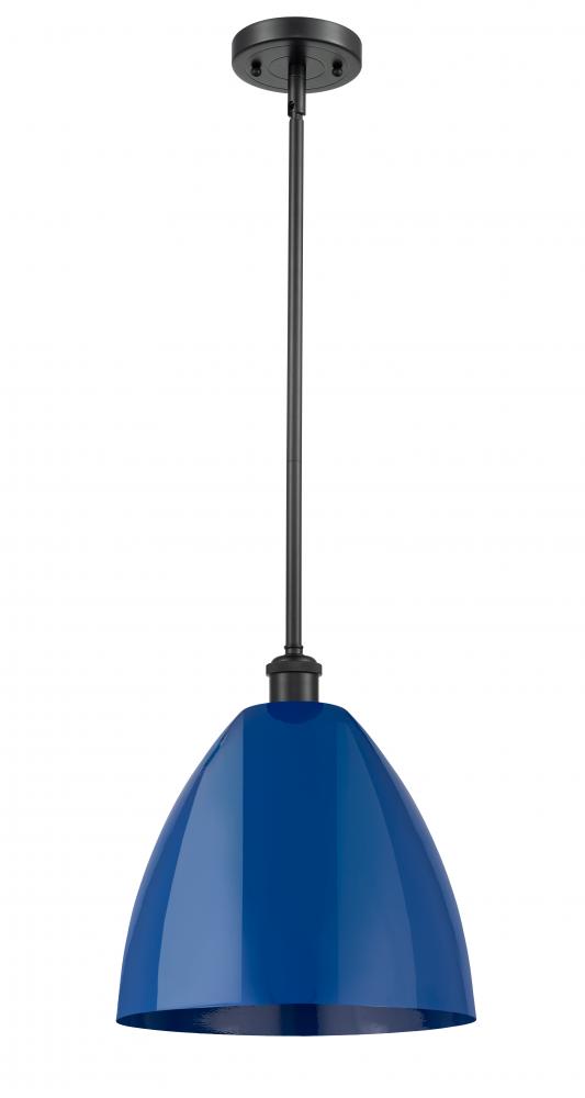 Plymouth - 1 Light - 12 inch - Matte Black - Pendant