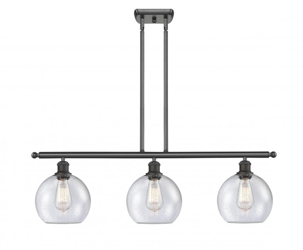 Athens - 3 Light - 36 inch - Oil Rubbed Bronze - Cord hung - Island Light