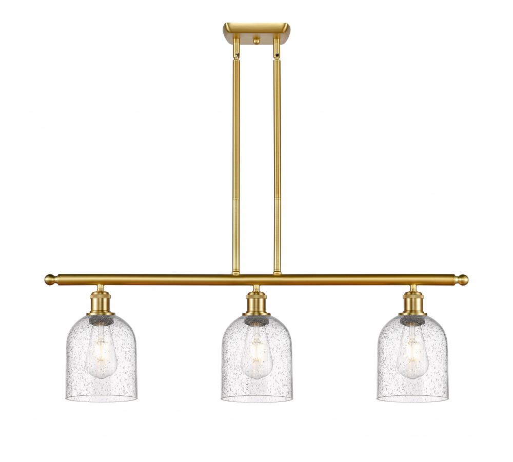 Bella - 3 Light - 36 inch - Satin Gold - Cord hung - Island Light