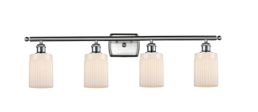 Hadley - 4 Light - 35 inch - Brushed Satin Nickel - Bath Vanity Light