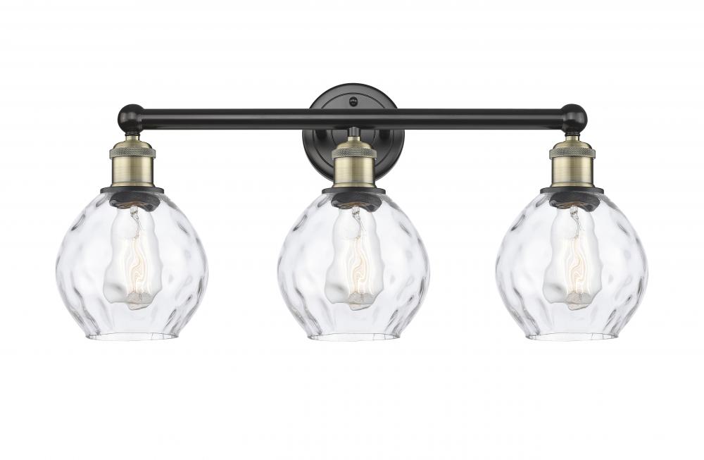 Waverly - 3 Light - 24 inch - Black Antique Brass - Bath Vanity Light