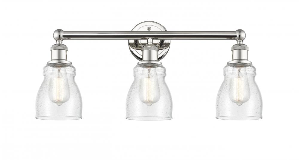 Ellery - 3 Light - 23 inch - Polished Nickel - Bath Vanity Light