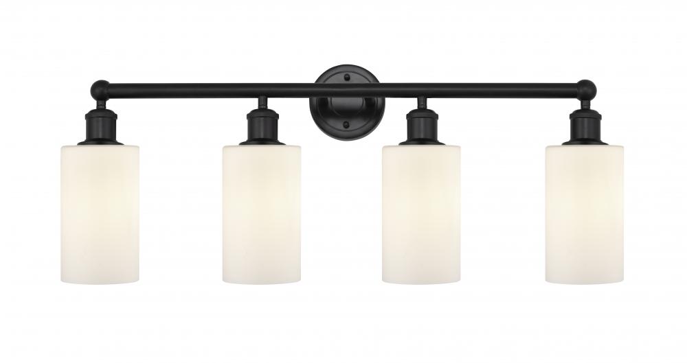 Clymer - 4 Light - 31 inch - Matte Black - Bath Vanity Light