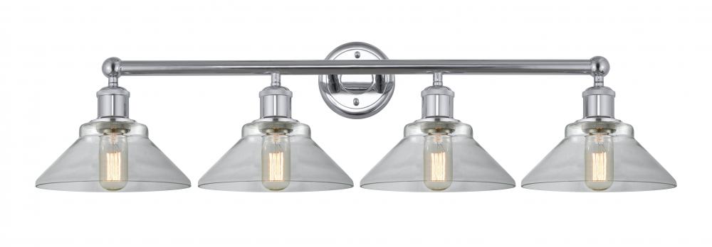 Orwell - 4 Light - 35 inch - Polished Chrome - Bath Vanity Light