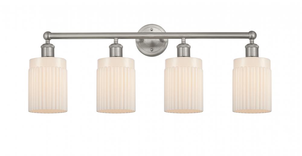 Hadley - 4 Light - 32 inch - Brushed Satin Nickel - Bath Vanity Light