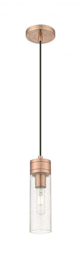 Boreas - 1 Light - 3 inch - Antique Copper - Cord Hung - Mini Pendant