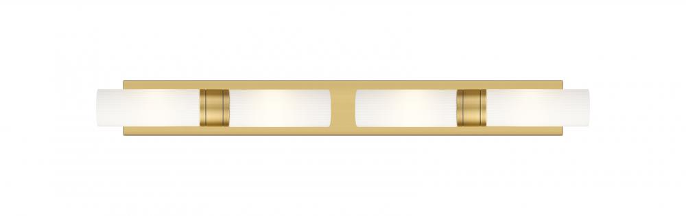 Boreas - 4 Light - 39 inch - Brushed Brass - Bath Vanity Light