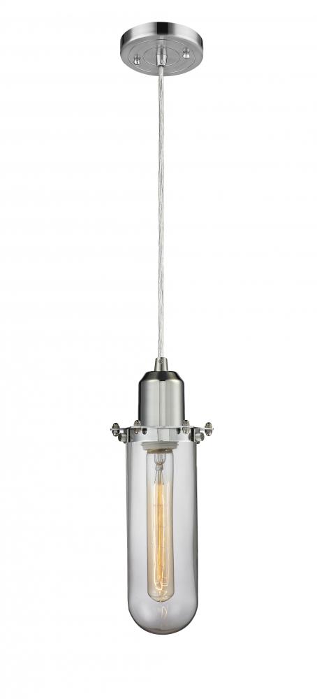 Centri - 1 Light - 5 inch - Polished Chrome - Cord hung - Mini Pendant