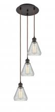 Innovations Lighting 113B-3P-OB-G275 - Conesus - 3 Light - 13 inch - Oil Rubbed Bronze - Cord Hung - Multi Pendant