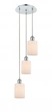 Innovations Lighting 113B-3P-PC-G341 - Hadley - 3 Light - 11 inch - Polished Chrome - Cord Hung - Multi Pendant