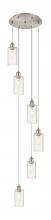 Innovations Lighting 116B-6P-SN-G434-7SDY - Crown Point - 6 Light - 16 inch - Brushed Satin Nickel - Multi Pendant