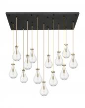 Innovations Lighting 154BK-451-1P-CB-G451-7SDY - Owego - 13 Light - 54 inch - Brushed Champagne Bronze - Multi Pendant