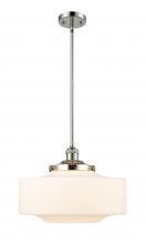 Innovations Lighting 201S-PN-G691-16 - Bridgeton - 1 Light - 16 inch - Polished Nickel - Stem Hung - Mini Pendant