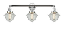 Innovations Lighting 205-PC-G534 - Oxford - 3 Light - 34 inch - Polished Chrome - Bath Vanity Light