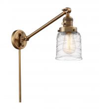 Innovations Lighting 237-BB-G513 - Bell - 1 Light - 8 inch - Brushed Brass - Swing Arm