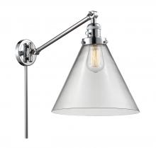 Innovations Lighting 237-PC-G42-L - Cone - 1 Light - 12 inch - Polished Chrome - Swing Arm