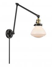 Innovations Lighting 238-BAB-G321 - Olean - 1 Light - 9 inch - Black Antique Brass - Swing Arm