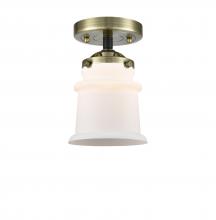 Innovations Lighting 284-1C-BAB-G181S - Canton - 1 Light - 5 inch - Black Antique Brass - Semi-Flush Mount