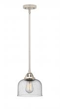 Innovations Lighting 288-1S-PN-G74 - Bell - 1 Light - 8 inch - Polished Nickel - Cord hung - Mini Pendant