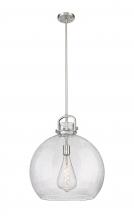 Innovations Lighting 410-1SL-SN-G410-18SDY - Newton Sphere - 1 Light - 18 inch - Satin Nickel - Pendant