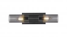 Innovations Lighting 429-2WL-BK-G429-8SM - Empire - 2 Light - 5 inch - Matte Black - Bath Vanity Light