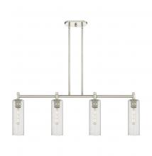 Innovations Lighting 434-4I-PN-G434-12SDY - Crown Point - 4 Light - 44 inch - Polished Nickel - Island Light