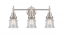 Innovations Lighting 447-3W-SN-G184S - Canton - 3 Light - 23 inch - Satin Nickel - Bath Vanity Light