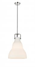 Innovations Lighting 494-1S-PN-G591-14 - Haverhill - 1 Light - 14 inch - Polished Nickel - Stem hung - Pendant