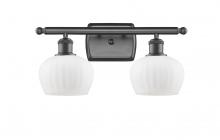 Innovations Lighting 516-2W-OB-G91 - Fenton - 2 Light - 17 inch - Oil Rubbed Bronze - Bath Vanity Light