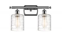 Innovations Lighting 516-2W-PC-G1113 - Cobbleskill - 2 Light - 15 inch - Polished Chrome - Bath Vanity Light