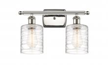 Innovations Lighting 516-2W-PN-G1113 - Cobbleskill - 2 Light - 15 inch - Polished Nickel - Bath Vanity Light