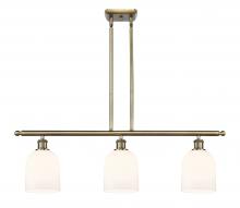 Innovations Lighting 516-3I-AB-G558-6GWH - Bella - 3 Light - 36 inch - Antique Brass - Cord hung - Island Light