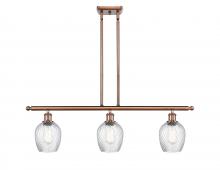 Innovations Lighting 516-3I-AC-G292 - Salina - 3 Light - 36 inch - Antique Copper - Cord hung - Island Light