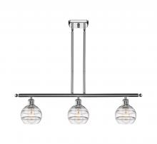 Innovations Lighting 516-3I-PC-G556-6CL - Rochester - 3 Light - 36 inch - Polished Chrome - Cord hung - Island Light