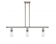 Innovations Lighting 516-3I-PN - Bare Bulb - 3 Light - 36 inch - Polished Nickel - Cord hung - Island Light