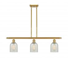 Innovations Lighting 516-3I-SG-G2511 - Caledonia - 3 Light - 36 inch - Satin Gold - Cord hung - Island Light