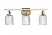 Innovations Lighting 516-3W-AB-G559-5CL - Bridal Veil - 3 Light - 25 inch - Antique Brass - Bath Vanity Light