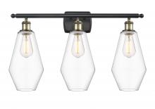 Innovations Lighting 516-3W-BAB-G652-7 - Cindyrella - 3 Light - 27 inch - Black Antique Brass - Bath Vanity Light