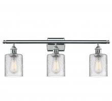 Innovations Lighting 516-3W-PC-G112 - Cobbleskill - 3 Light - 25 inch - Polished Chrome - Bath Vanity Light