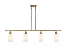 Innovations Lighting 516-4I-AB-G801 - Clymer - 4 Light - 48 inch - Antique Brass - Cord hung - Island Light