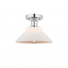 Innovations Lighting 616-1F-PC-G131 - Orwell - 1 Light - 8 inch - Polished Chrome - Semi-Flush Mount