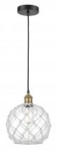 Innovations Lighting 616-1P-BAB-G122-10RW - Edison - 1 Light - 10 inch - Black Antique Brass - Multi Pendant