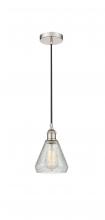 Innovations Lighting 616-1P-PN-G275 - Conesus - 1 Light - 6 inch - Polished Nickel - Cord hung - Mini Pendant