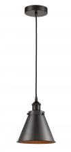 Innovations Lighting 616-1PH-OB-M13-OB - Appalachian - 1 Light - 8 inch - Oil Rubbed Bronze - Cord hung - Mini Pendant