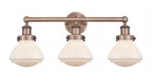 Innovations Lighting 616-3W-AC-G321 - Olean - 3 Light - 25 inch - Antique Copper - Bath Vanity Light