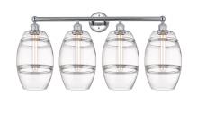 Innovations Lighting 616-4W-PC-G557-8CL - Vaz - 4 Light - 35 inch - Polished Chrome - Bath Vanity Light